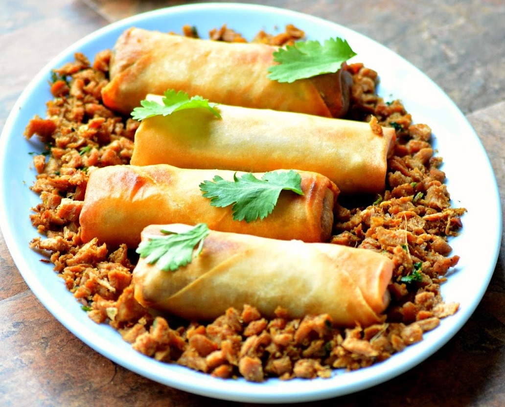 Soya Keema Roll